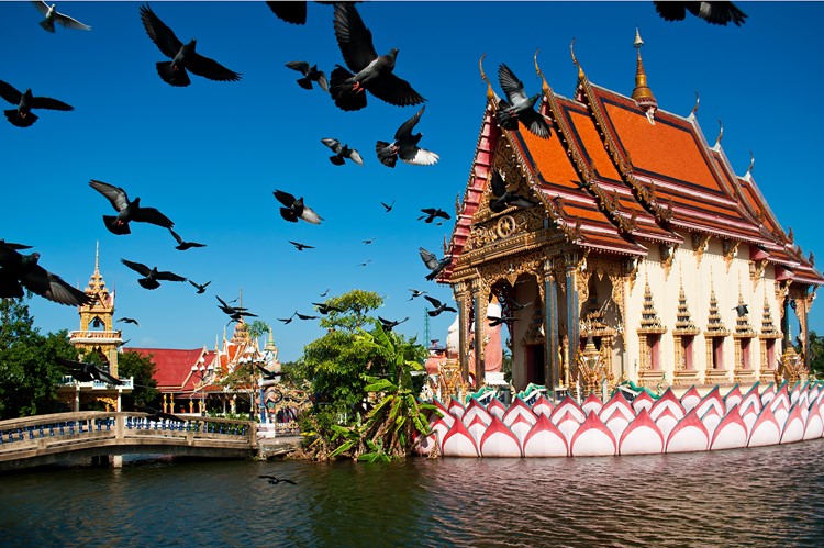 Plai Laem tempel - Koh Samui - Thailand